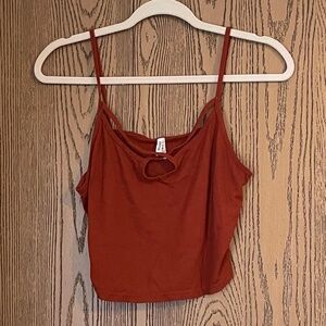 Cropped tank top